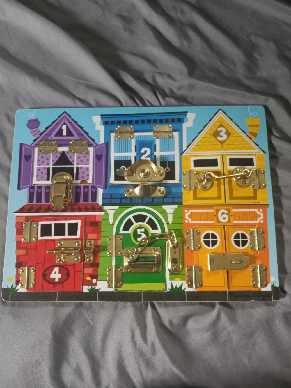 Melissa and Doug Wooden Latch Board